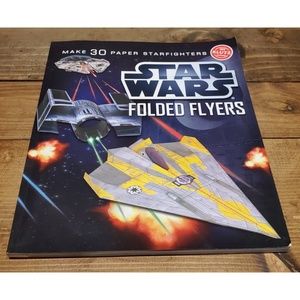 Star Wars Folded Flyers Paper Airplanes Kids